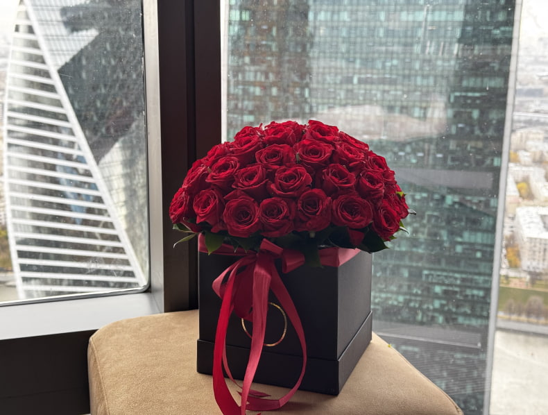 Букет цветов 51 роза