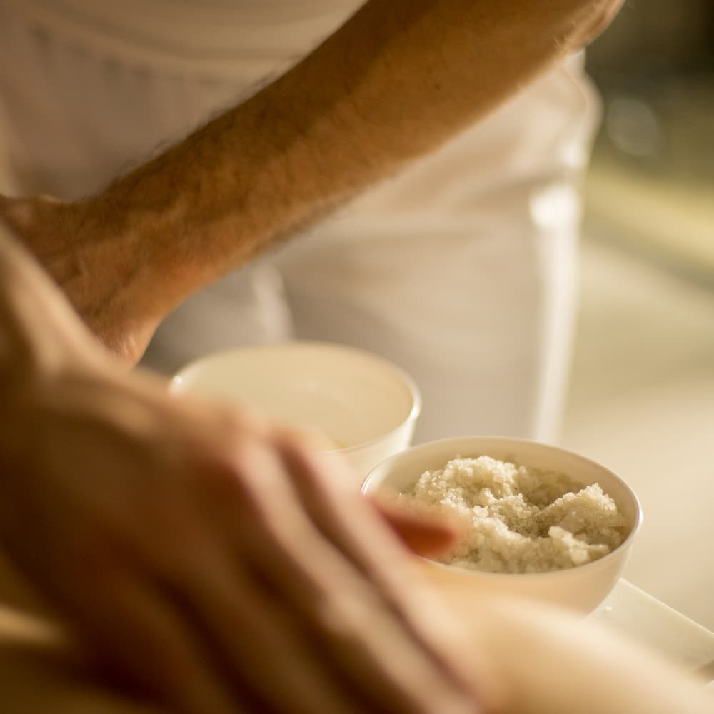 Rejuvenating scrubbing